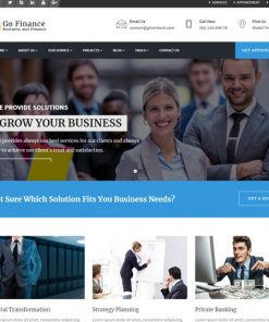 Finance Business Web Design Services