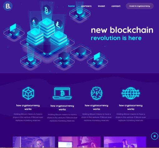 Blockchain Web Design Services