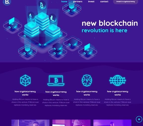 Blockchain Web Design Services