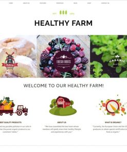 Web Design Service for Agriculture