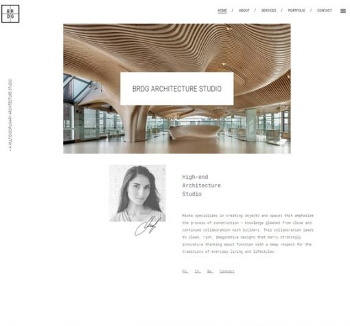 web design service for architect