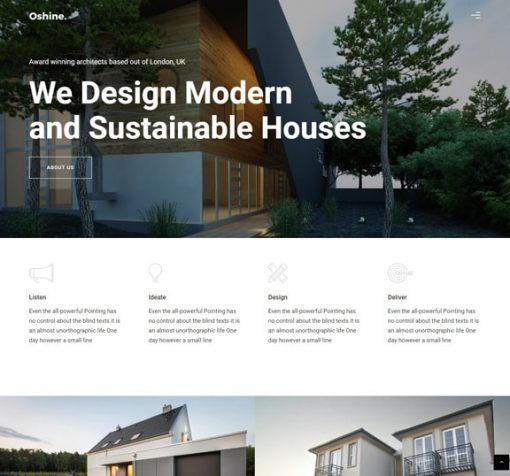 web design service for architect