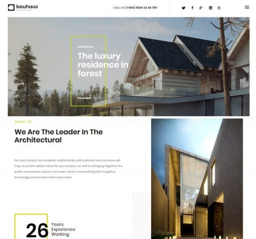 web design service for architect