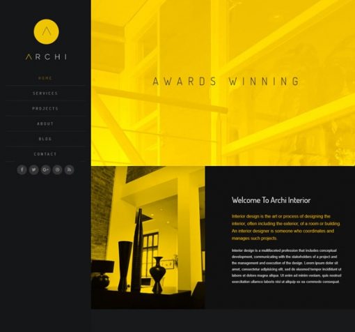 web design service for architect