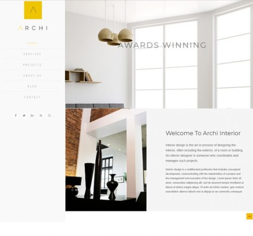 web design service for architect