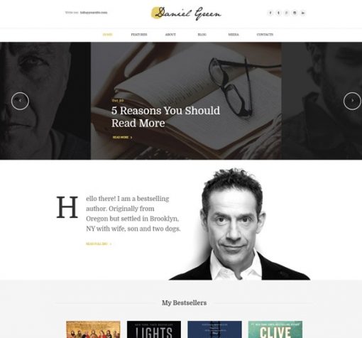 web design service for author