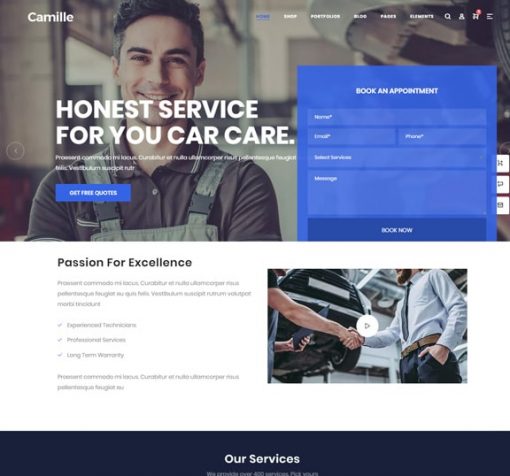 web design service for automotive business