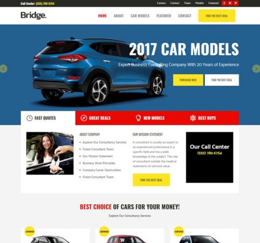 web design service for automotive business