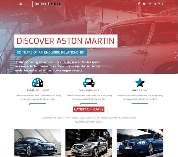 web design service for automotive business