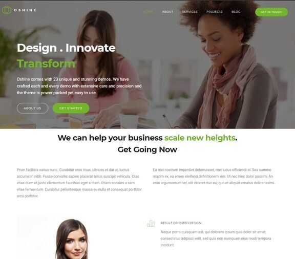 business web design service