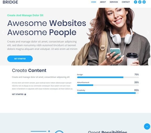 business web design service