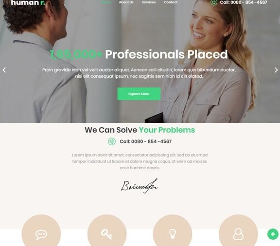 business web design service