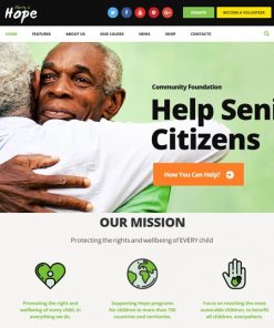 web design service for charity organization