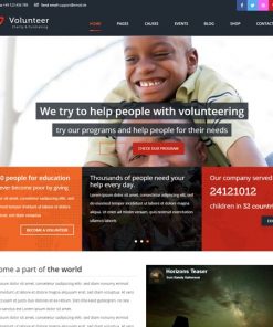 web design service for charity organization