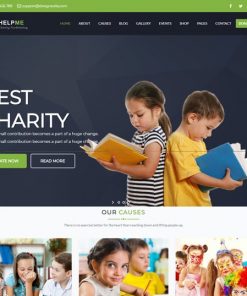 web design service for charity organization