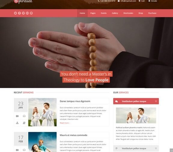 church web design service