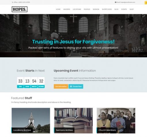 church web design service