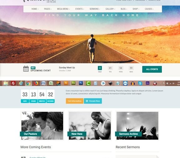 church web design service