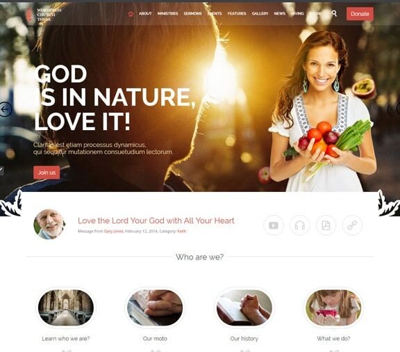 web design service for church