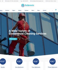 cleaning company web design service