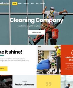 cleaning company web design service