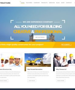 construction web design service