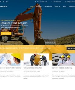 construction web design service