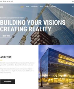 construction web design service