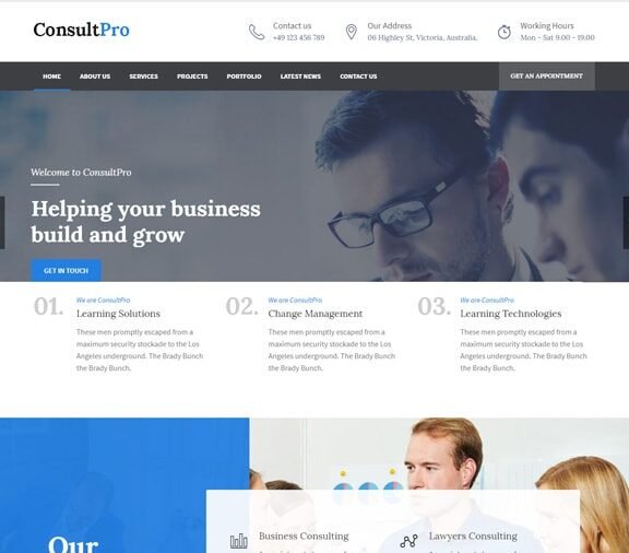 consulting web design service