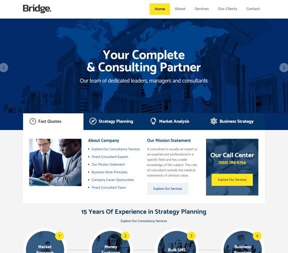 consulting web design service