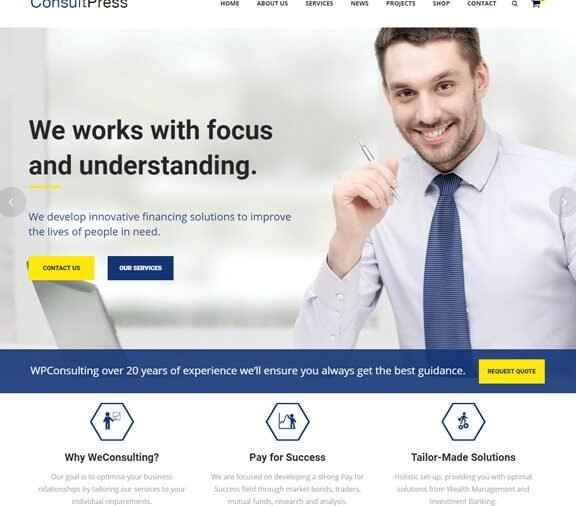 consulting web design service