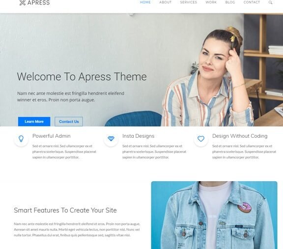 corporate business web design service