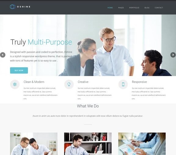 corporate business web design service