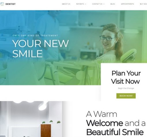 dental website design service