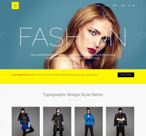 fashion web design service