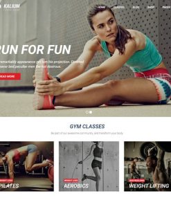 fitness center web design service