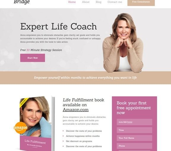 gym web design service