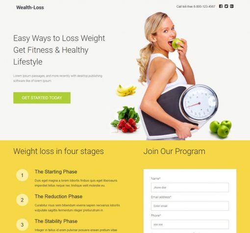 fitness web design service