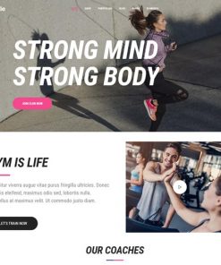 fitness web design service