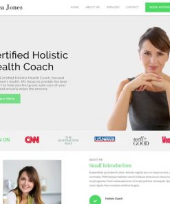 fitness coach web design service