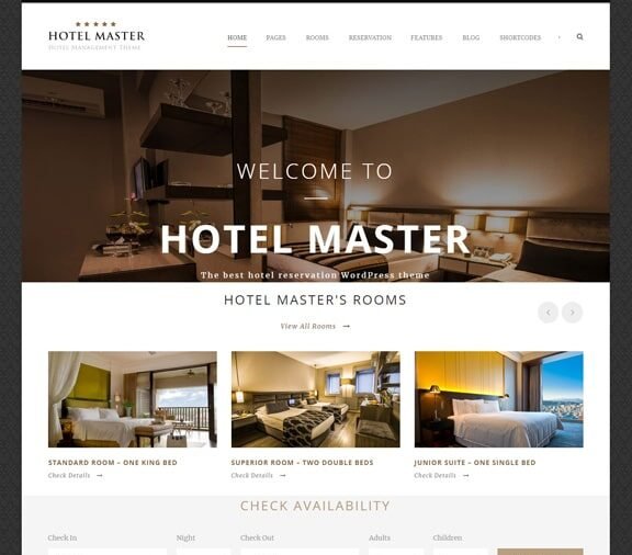 hotel booking web design service
