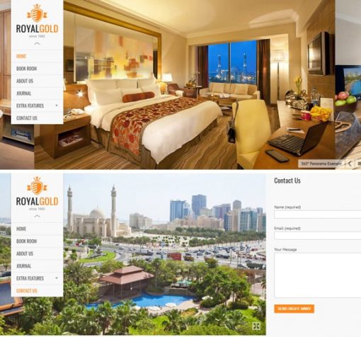 hotel booking web design service