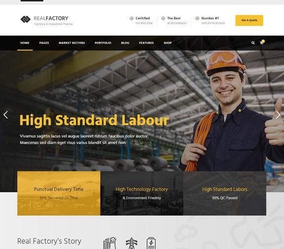 factory web design service