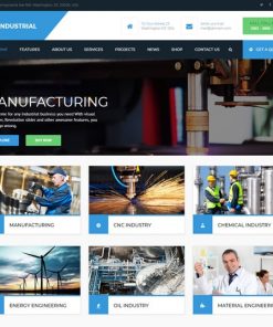 industrial web design service