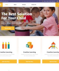 kindergarten web design service