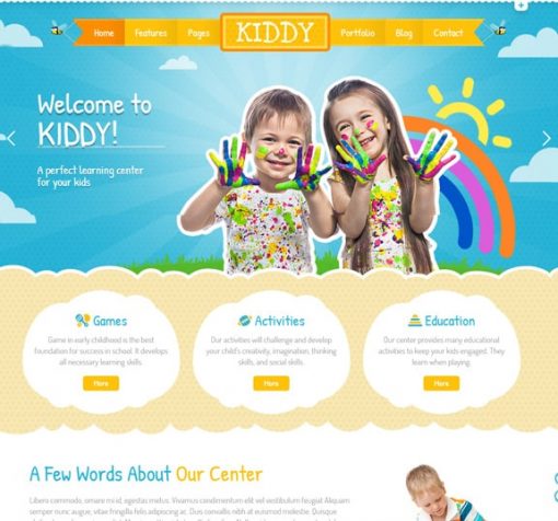 kindergarten web design service