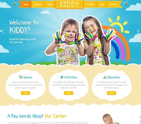 kindergarten web design service