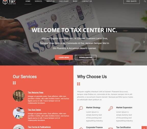 lawyer web design service