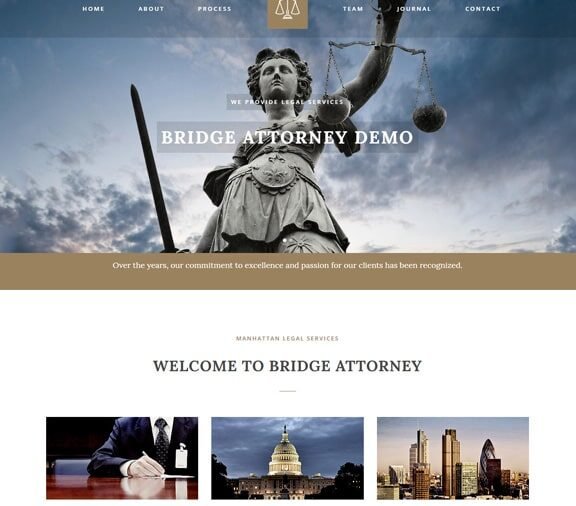lawyer web design service