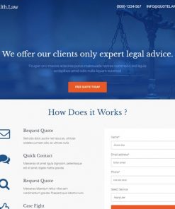 lawyer web design service